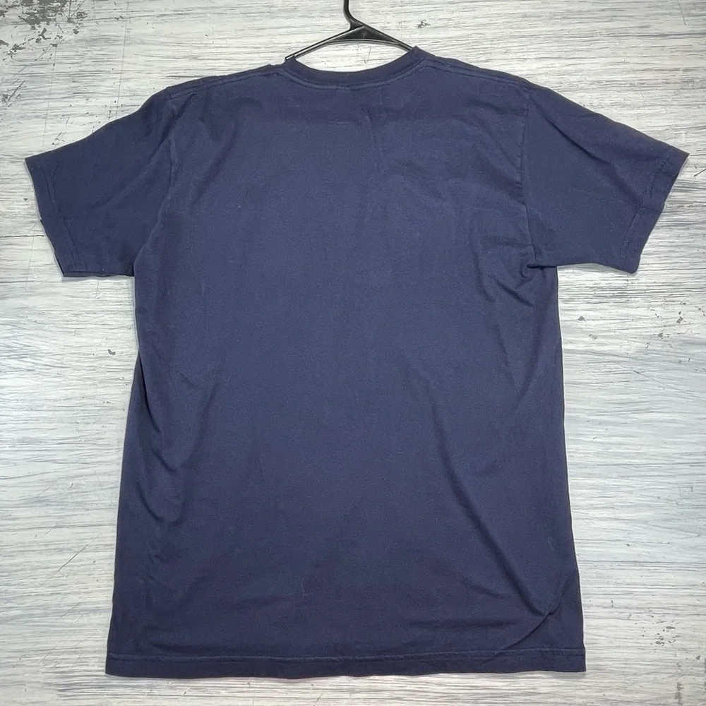 Shirt Woot Duck Tee Navy Blue Shadow Puppet Short - Picture 2 of 7